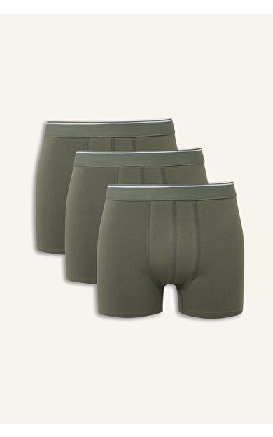 DeFacto Regular Fıt 3'lü Boxer Set