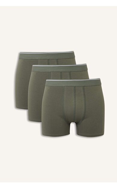 DeFacto Regular Fıt 3'lü Boxer Set