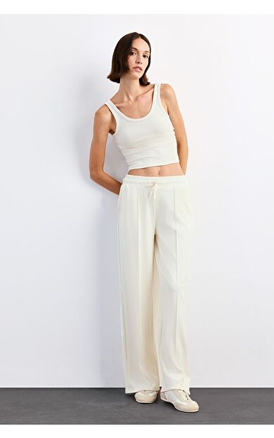 DeFacto Relax Fit Normal Bel Düz Paça Modal Pantolon G1325AX25SMBG286