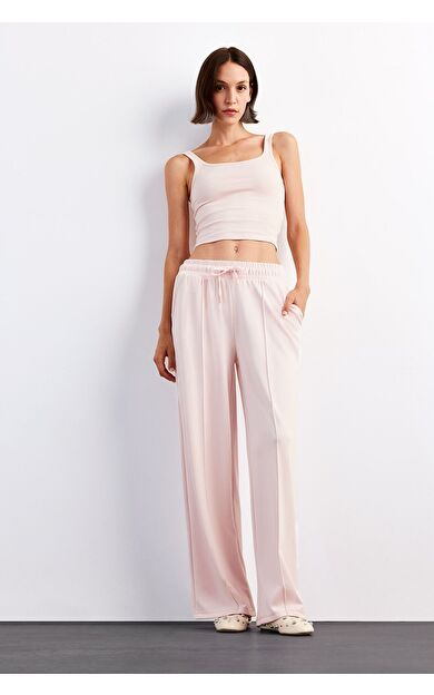 DeFacto Relax Fit Normal Bel Düz Paça Modal Pantolon G1325AX25SMPN113