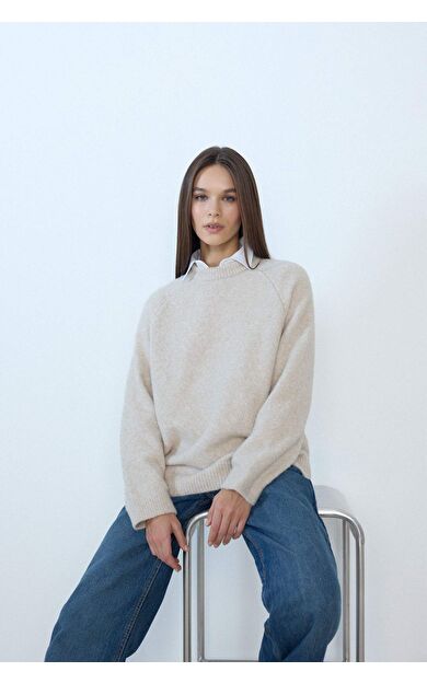 DeFacto Regular Fit Bisiklet Yaka Triko Kazak