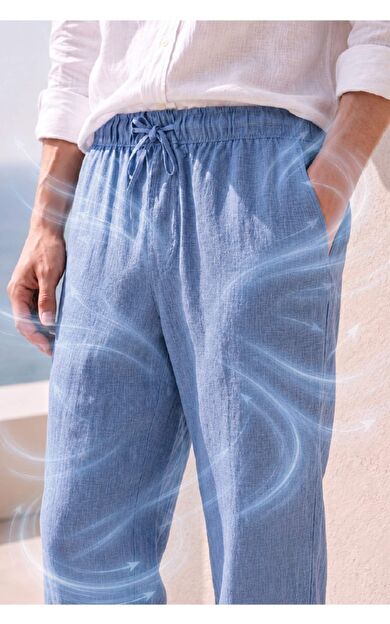 DeFacto %100 Keten Pantolon