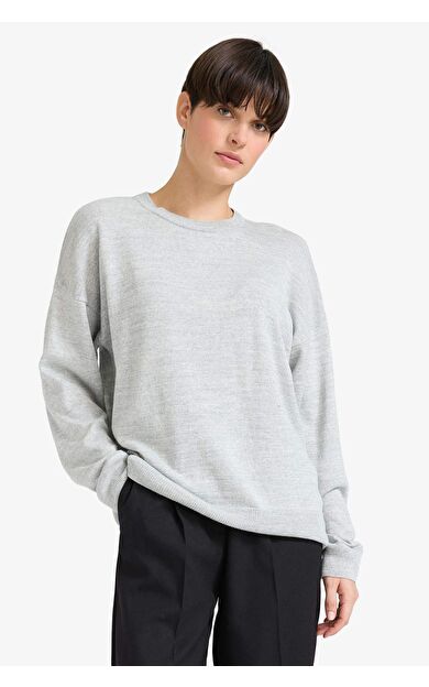 DeFacto Regular Fit Bisiklet Yaka Triko Kazak