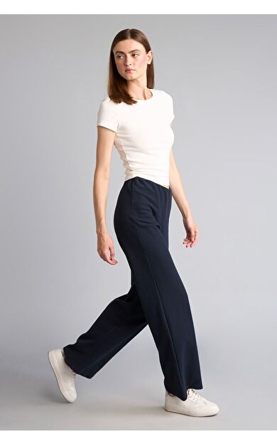 DeFacto Straight Fit Geniş Paça Pantolon