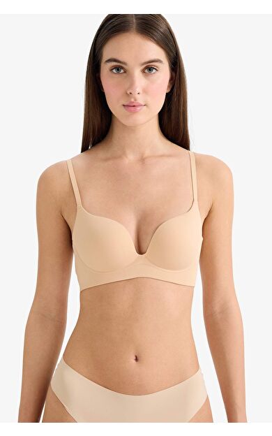 DeFacto Kaplı Pedli Balenli Tişört Bra