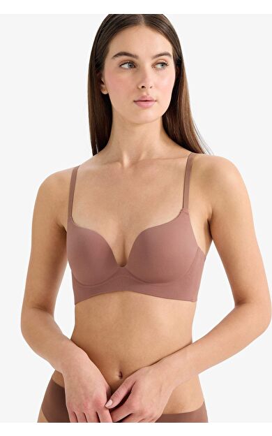DeFacto Kaplı Pedli Balenli Tişört Bra