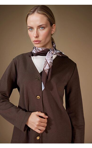 Regular Fit V Yaka Pike Hırka