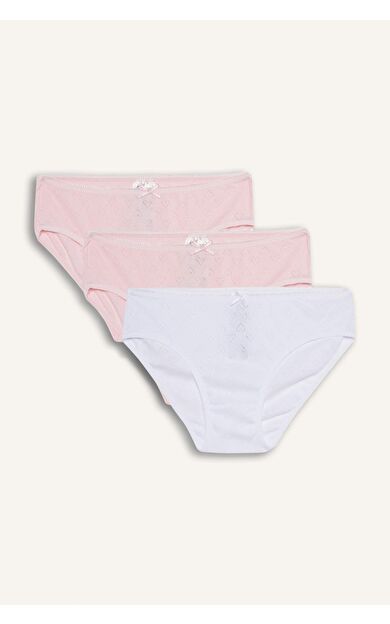 Kız Çocuk 3'lü Slip Külot G1810A825HSPN69