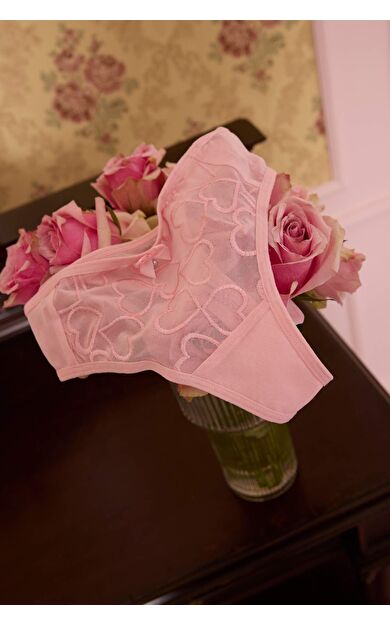 DeFacto Nakışlı Dantel Detaylı Dantel Brazilian Külot