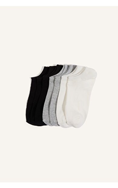 DeFacto Erkek 7'li Pamuklu Sneaker Çorap