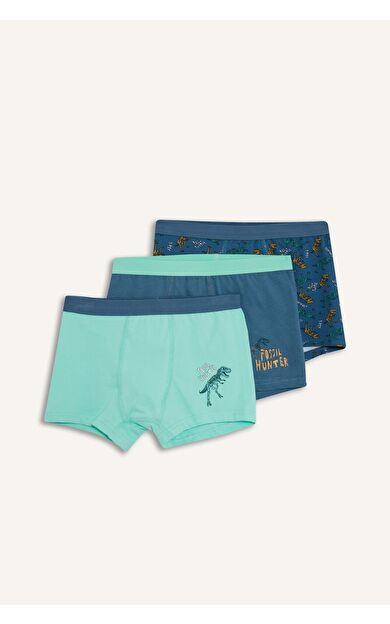 DeFacto Erkek Çocuk Penye 3'lü Boxer