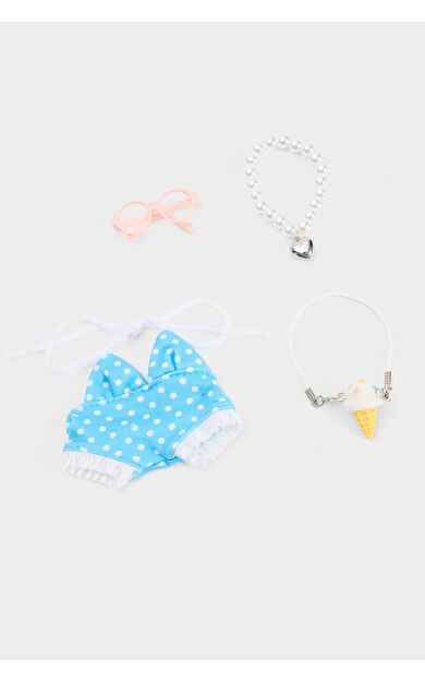 Kadın Mavi Detaylı Giydirilebilir Charm Anahtarlık