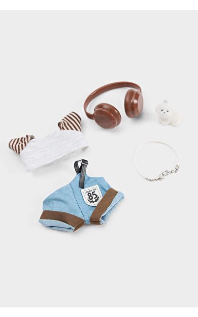 Kadın Kedi Detaylı Giydirilebilir Charm Anahtarlık