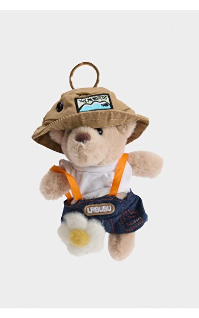 Kadın Papatya Detaylı Giydirilebilir Charm Anahtarlık