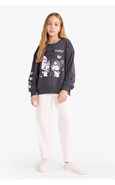 Kız Çocuk Barrel Fit Pantolon G2617A825AUER105