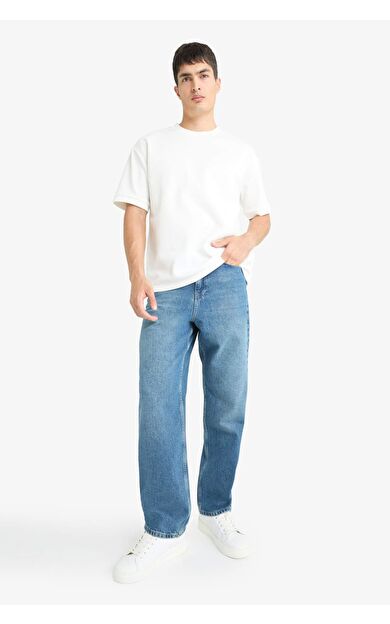 DeFacto Baggy Fit Geniş Paça Jean Pantolon