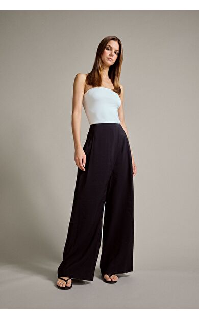 DeFacto Wide Leg Geniş Bol Paça Pantolon G2722AX25AUBK81