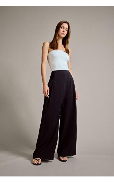 Wide Leg Geniş Bol Paça Pantolon G2722AX25AUBK81