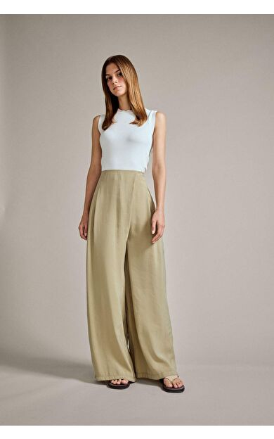 DeFacto Wide Leg Geniş Bol Paça Pantolon G2722AX25AUTR328