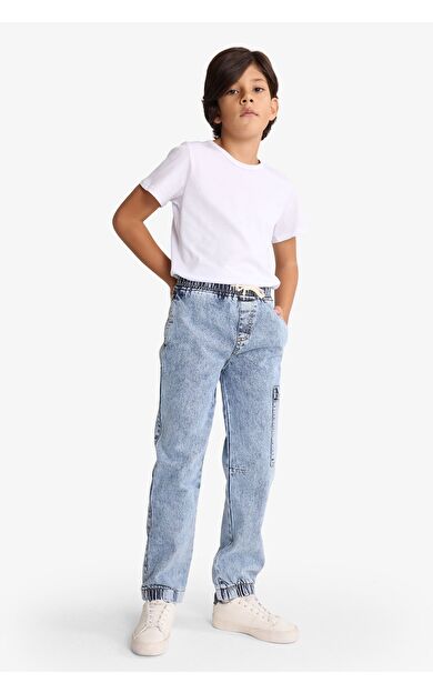 DeFacto Erkek Çocuk Jogger Fit Jean Pantolon