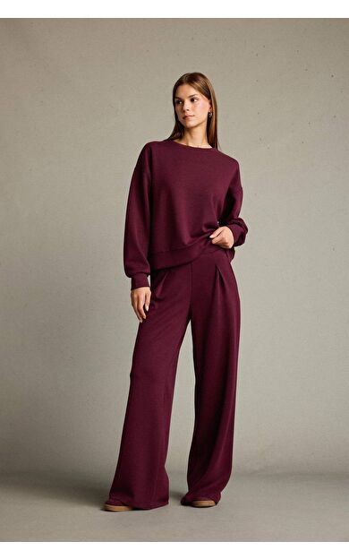 Regular Fit Normal Bel Düz Paça Modal Pantolon