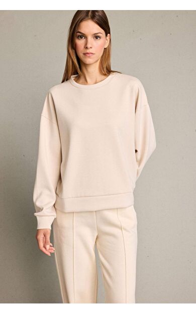 Bisiklet Yaka Modal Sweatshirt G2913AX25AUER120