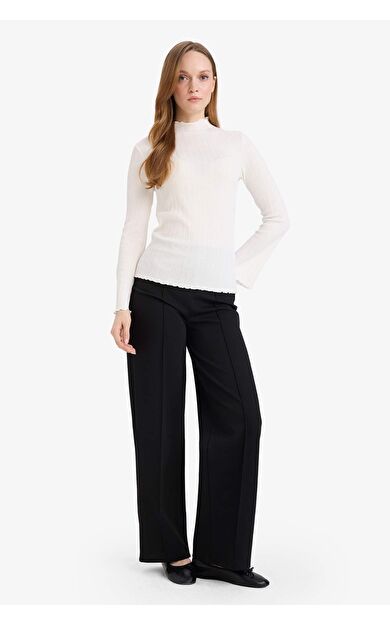 Straight Wide Düz Paça Pantolon