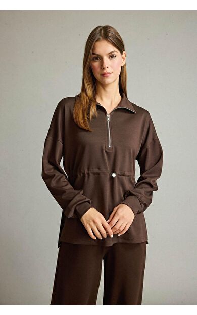 DeFacto Bisiklet Yaka Modal Sweatshirt G2922AX25AUBN336