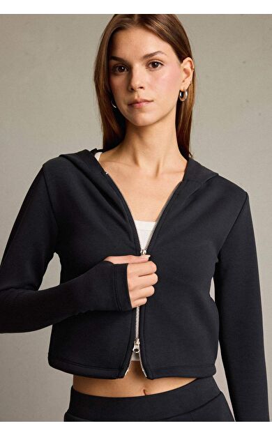 Kapüşonlu Modal Hırka G2956AX25AUAR225