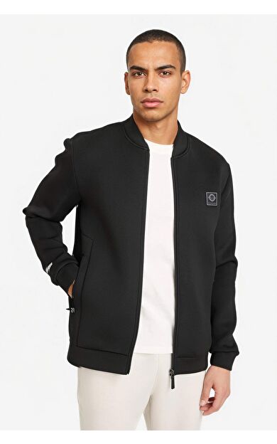 Slım Fıt Kolej Yaka Bomber Hırka