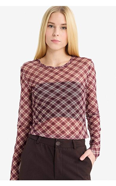 Coool Fitted Tül Kısa Kollu Tişört