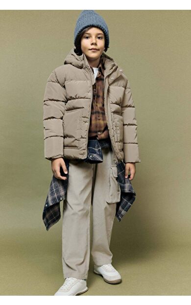 Erkek Çocuk Standart Paça Kadife Pantolon