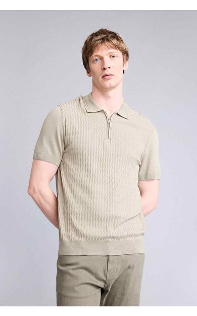 DeFacto Standart Fıt Polo Yaka Kısa Kollu Polo Tişört