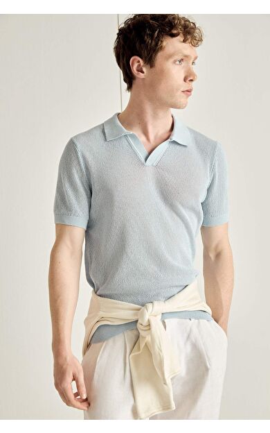 DeFacto Standart Fıt Kısa Kollu Polo Tişört