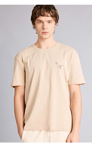 Regular Fıt Baskılı Kısa Kollu Tişört