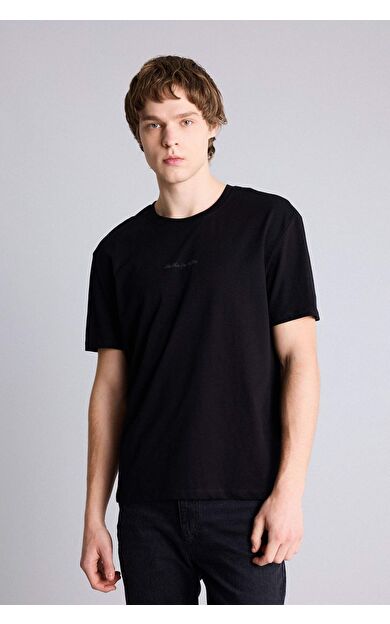 Regular Fıt Baskılı Kısa Kollu Tişört
