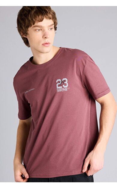 DeFacto Regular Fıt Baskılı Kısa Kollu Tişört