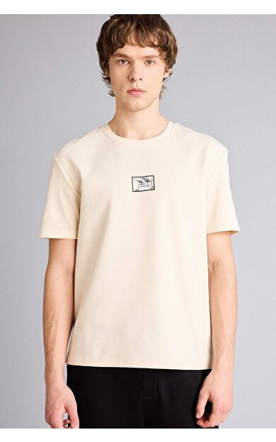 Regular Fıt Baskılı Kısa Kollu Tişört