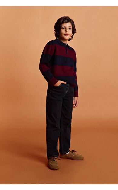DeFacto Erkek Çocuk Straight Fit Düz Paça Jean Pantolon