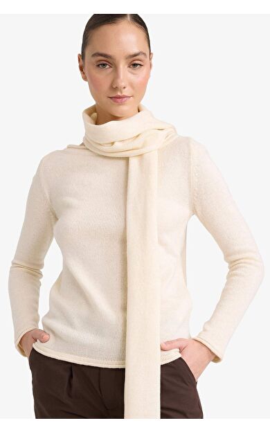 Regular Fit Kayık Yaka Triko Kazak