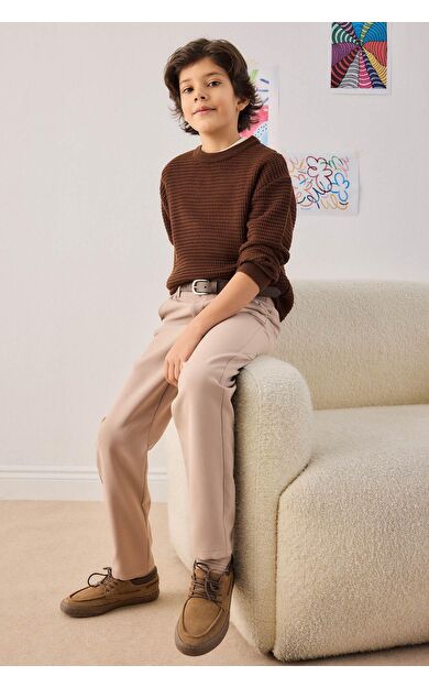 DeFacto Erkek Çocuk Regular Fit Standart Paça Pantolon