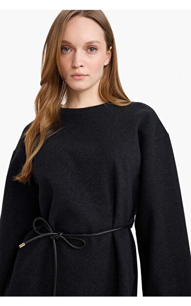 Regular Fit Bisiklet Yaka Uzun Kollu Tişört