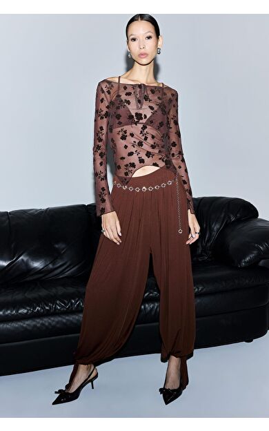 DeFacto Balloon Fit Normal Bel Standart Boy Pantolon