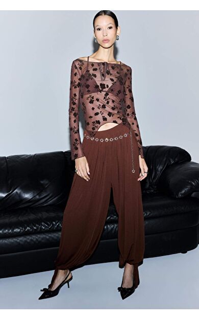 Balloon Fit Normal Bel Standart Boy Pantolon