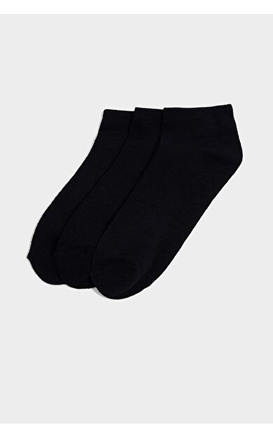 Kadın 3'lü Bambu Patik Çorap