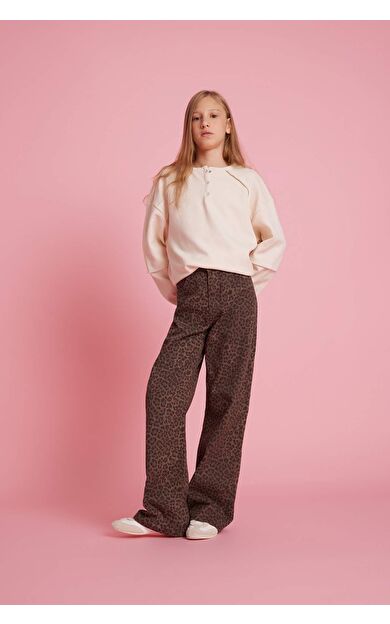 Kız Çocuk Flare Fit İspanyol Paça Pantolon