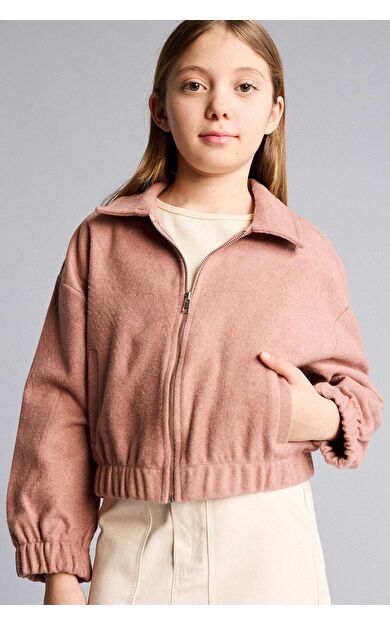 DeFacto Kız Çocuk Regular Fit Flanel Uzun Kollu Gömlek