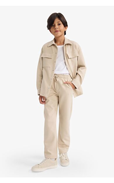 DeFacto Erkek Çocuk Regular Fit Standart Paça Pantolon