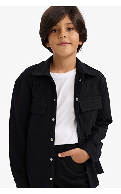Erkek Çocuk Polo Yaka Ceket