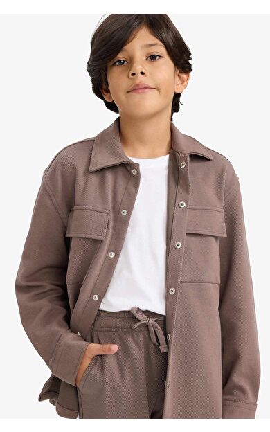 Erkek Çocuk Polo Yaka Ceket